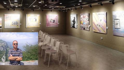 El artista Christophe Caro dirigirá la visita guiada a la exposición sobre salud mental.