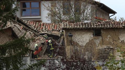 La Guardia Civil concluye que la explosión de Arazuri fue accidental La Guardia Civil concluye que la explosión de Arazuri fue accidental