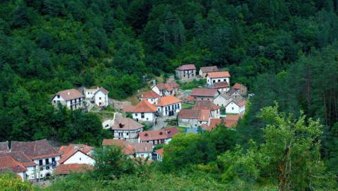 Uztárroz, un claro en el bosque