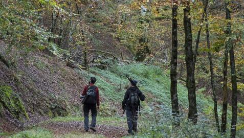 Proyectan en Quinto Real un centro de BTT y Trail Running de 500 km de rutas