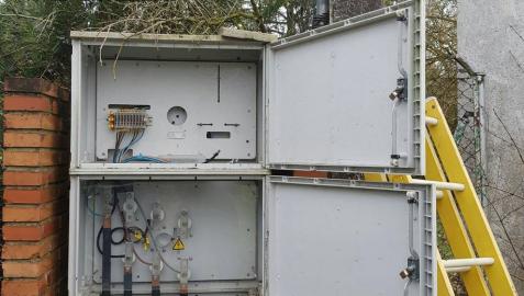 Detenido por defraudar 2000 euros de suministro eléctrico en Odieta