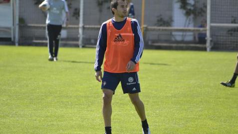 Osasuna se ejercitó este miércoles para preparar el partido del sábado ante el Valencia. Lo hizo sin Lolo, que se ejercitó al margen, pero recuperó a Armenteros, que se entrenó con el grupo.