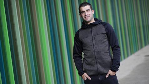 Gorka Bakaikoa, orgulloso capitán del Txantrea Gorka Bakaikoa, orgulloso capitán del Txantrea