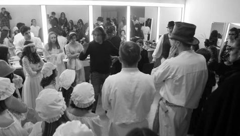 La vida tras el telón: en los camerinos de la Ópera de Cámara de Navarra