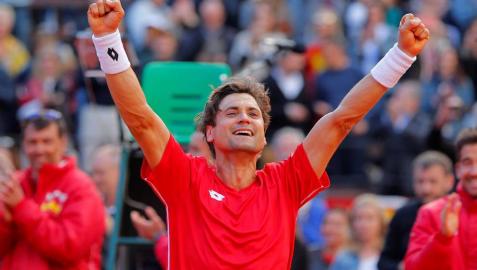 La épica de Ferrer remata la faena para meter a España en semifinales de la Davis