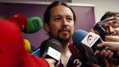 El líder de Podemos, Pablo Iglesias.