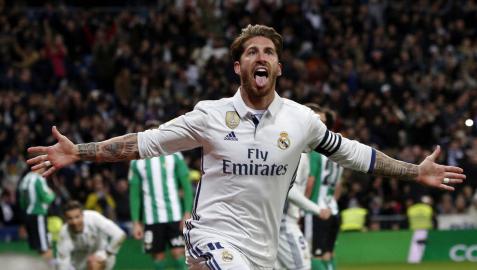 Sergio Ramos devuelve el liderato al Real Madrid Sergio Ramos devuelve el liderato al Real Madrid