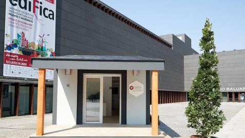 La casa pasiva de la feria ediFica abre sus puertas al público general