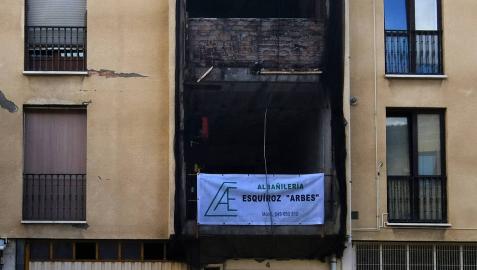 Los vecinos de Puente la Reina no han vuelto a sus casas un año después de la explosión