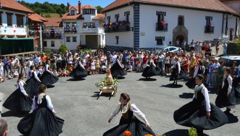Jaurrieta baila sobre su historia en el inicio de sus fiestas