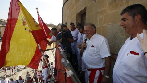Fotos del cohete de las fiestas de Murillo el Fruto 2018