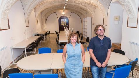 La Escuela-Conservatorio de Tudela presenta su nueva biblioteca