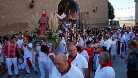 Fotos del homenaje a los deportistas locales en las fiestas de Villafranca, 16 de septiembre de 2018