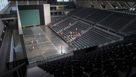El Navarra Arena se estrenará con lleno