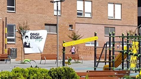 UPN exige la retirada de las pancartas en Burlada del homenaje al etarra Íñigo Gulina