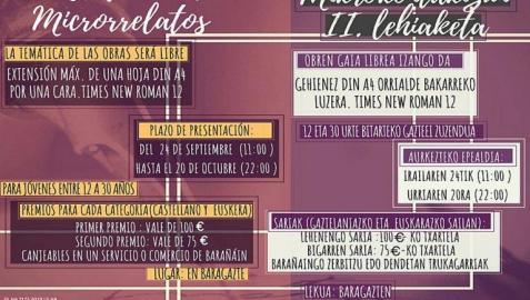 Barañáin convoca el II Certamen de microrrelatos para jóvenes de la localidad