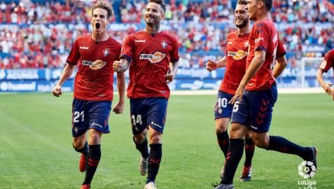 Osasuna vence al Sporting 1-0