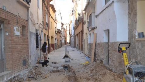 Mendavia mejora el estado de algunas de sus calles principales Mendavia mejora el estado de algunas de sus calles principales