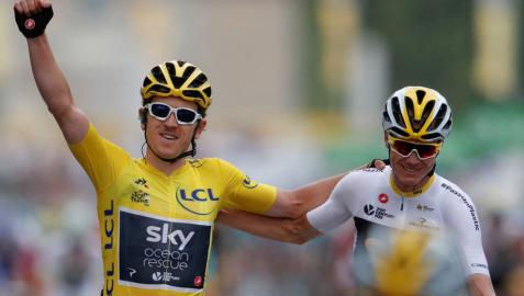 Kristoff se lleva la última etapa y Thomas amplía el dominio británico en el Tour