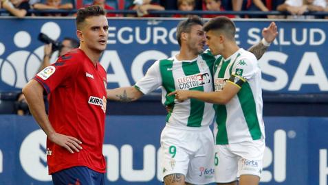 Fotos de Juan Villar en el partido Osasuna-Córdoba disputado en El Sadar.