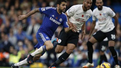 Cesc, con el Chelsea