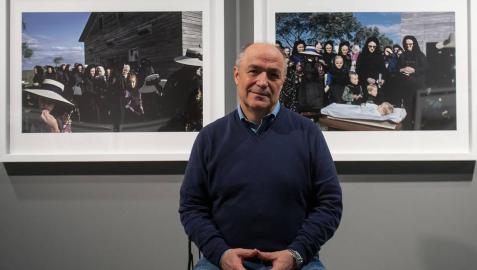 El pamplonés Miguel Bergasa lleva al Museo UN su viaje con la comunidad menonita