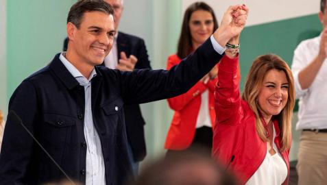 Susana Díaz será proclamada como candidata del PSOE-A acompañada de Sánchez