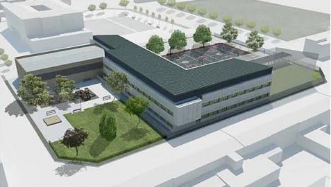 Educación presenta el proyecto del nuevo instituto de Ribaforada