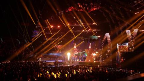 Imágenes de la 19 edición de los Grammy Latin.