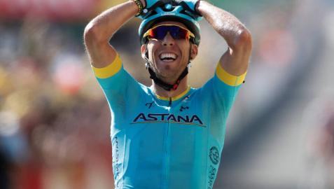 Omar Fraile logra en Mende el primer triunfo español en el Tour 2018 Omar Fraile logra en Mende el primer triunfo español en el Tour 2018