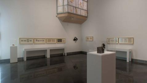 Exposición 'Génesis de la abstracción en los murales de Jorge Oteiza'.