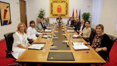 Mesa y Junta de Portavoces del Parlamento de Navarra