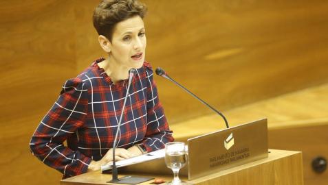 Chivite se compromete con la realidad de Navarra, ante las críticas de UPN y PP al PSN