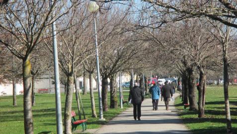 Martes soleado en Navarra, pero con sol “engañoso”