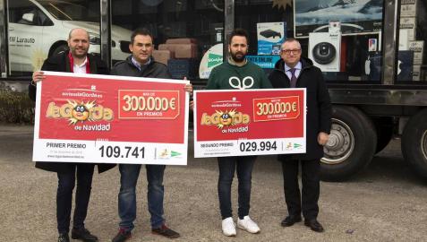 Pamplona, Murcia y Córdoba, agraciadas por La Gorda de Navidad