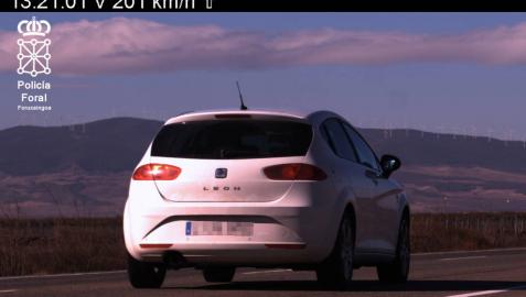 Investigado un vecino de Monteagudo por superar en 111 km/h el límite