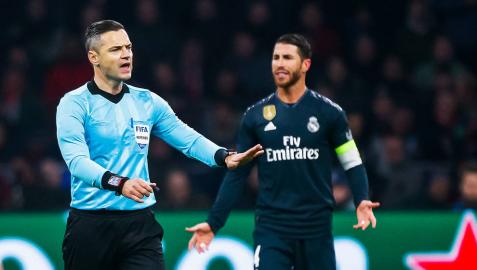 La UEFA abre investigación a Sergio Ramos