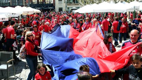 El partido de Osasuna en Soria, declarado de alto riesgo