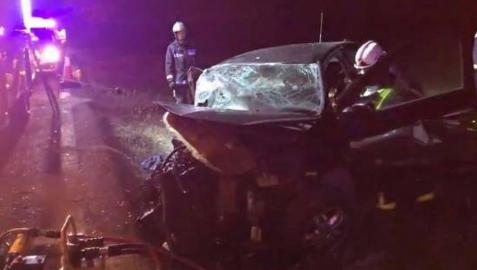 Tres muertos en un choque entre dos vehículos en Pozuelo del Rey