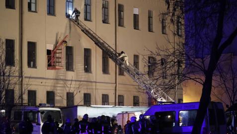 Se derrumba el techo de un edificio universitario en San Petersburgo