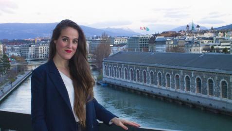 Sandra Chocarro Ocáriz, pasión por la música y los idiomas en Ginebra