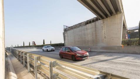 Reabierta la autovía A-68 en Tudela