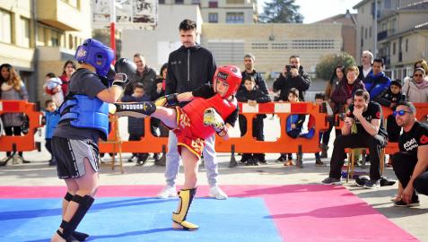 Kickboxing al aire libre
