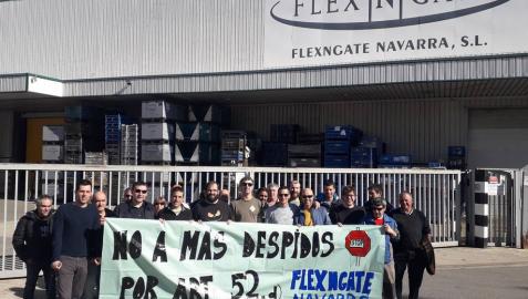 Paros en la empresa Flexngate por el despido de un trabajador