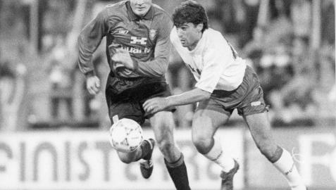 Hace 25 años, un gran Osasuna en su ocaso se rindió al Zaragoza de Víctor