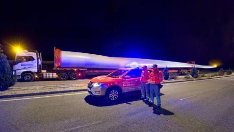 El Gobierno de Navarra aplica medidas para facilitar los transportes especiales