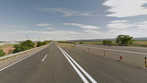 Se corta al tráfico este martes la AP-15 entre Valtierra y la conexión con la A-68