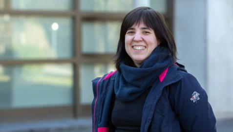 La ingeniera en Telecomunicación e investigadora de la UPNA y de Navarrabiomed Carmen Vidaurre Arbizu.