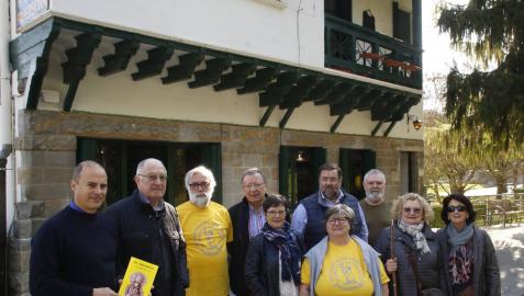 Los Amigos del Camino de Santiago y la Sociedad Hispano Alemana acudieron a las puertas abiertas.