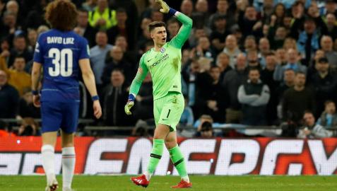 Kepa se niega a salir sustituido en la derrota del Chelsea en la Carabao Cup